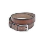 DeepSEA Erkek Kahve 4 cm Eninde Demir Tokalı Suni Deri Spor Kemer 2402613