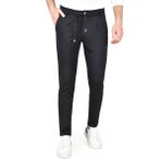 DeepSEA Erkek Koyu Lacivert Beli Lastikli Slim Fit Likralı Duble Paça Penye Spor Pantolon 2502385