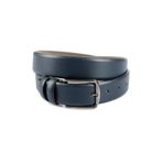 DeepSEA Erkek Lacivert Klasik 3,5 cm Eninde Suni Deri Kemer 1701350