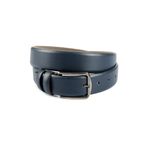 DeepSEA Erkek Lacivert Klasik 3,5 cm Mat Suni Deri Kemer 1701350