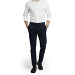 DeepSEA Lacivert Esnek Kumaş Slim Fit Beli Lastikli Günlük Spor Pantolon 2601070