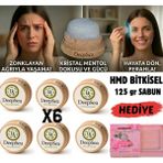 Deepsea Migren & Baş Ağrısı Için Rahatlatıcı Etki(6 Ad)Doğal Kristal Mentol Masaj TAŞI-125G Hmd Sabun Hediye