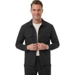 Deepsea Siyah Slim Fit Gofre Dokulu Yazlık Spor Takım Elbise – Yarım Astarlı Likralı 2’li Kombin 2604007 - 6 Drop - 58