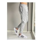 DEEPSENCE Erkek Kışlık Gri Eşofman Altı Dar Paça Penye Slim Fit Jogger