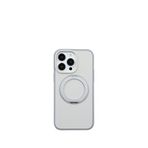 Deercase İphone 16 Pro Premium Fonksiyonel Beyaz Standlı Magsafe Uyumlu Telefon Kılıfı