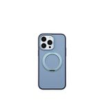 Deercase İphone 16 Pro Premium Fonksiyonel Mavi Standlı Magsafe Uyumlu Telefon Kılıfı
