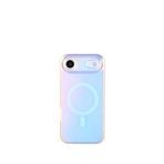 Deercase iPhone 17 Air Sarı Hologram Kamera Lens Korumalı Magsafe Premium Uyumlu Telefon Kılıfı