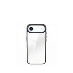 Deercase iPhone 17 Air Şeffaf Aynalı Lüks Darbe Emici Kamera Korumalı Yüksek Kalite Premium Siyah Telefon Kılıfı