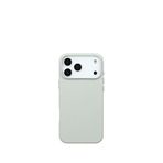 Deercase iPhone 17 Pro Max Deri Gizli Magsafe Uyumlu Premium Kamera Koruma Darbe Emici Gri Telefon Kılıfı