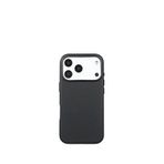 Deercase İphone 17 Pro Max Siyah Gizli Magsafe Uyumlu Premium Kamera Koruma Darbe Emici Deri Telefon Kılıfı