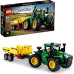 Deere 9620R 4WD Traktör 42136-8 Yaş ve Üzeri Çocuklar Için Oyuncak Traktör Yapım Seti (390 Parça)