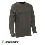 Deerhunter Logo Yeşil Uzun Kollu Tişört