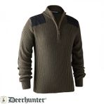 Deerhunter Rogaland 2XL Kahve Yarım Fermuarlı Kazak