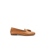 Deery E3209ZGRIC05 Hakiki Deri Bronz Rengi Kadın Babet