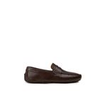 Deery Erkek Kahverengi Hakiki Deri Penny Loafer