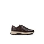 Deery Hakiki Deri Kahverengi Erkek Sneaker Ayakkabı