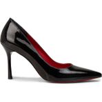 Deery Kadın Rugan Siyah Stiletto Topuklu Ayakkabı - P4539ZSYHM01