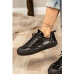 Deery Siyah Sneaker Kadın Ayakkabı
