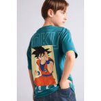 DeFacto %100 Pamuk Dragon Ball Oversize Bisiklet Yaka Kısa Kollu Tişört Erkek Çocuk H3516A826SM - Yeşil-GN368 - 11 - 12 Yaş