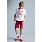 DeFacto %100 Pamuk Galatasaray Kısa Kollu Pijama Üst Şort Pijama Alt 2'li Pijama Takımı Erkek Çocuk H7511A826HS - Beyaz-WT34 - 9 - 10 Yaş