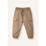 DeFacto %100 Pamuk Kargo Fit Jogger Paça Gabardin Pantolon Erkek Bebek G6429A526SP