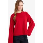 DeFacto %100 Pamuk Regular Fit Tişört Tunik G0377AX26SP - Kırmızı-RD31