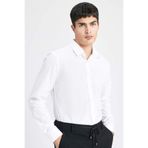 DeFacto %100 Pamuk Slim Fit Dar Kesim İtalyan Yaka Non Iron Ütü Gerektirmeyen Uzun Kollu Gömlek A7803AX23AU