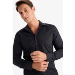 DeFacto %100 Pamuk Slim Fit Dar Kesim Italyan Yaka Non Iron Ütü Gerektirmeyen Uzun Kollu Gömlek A7803ax24sp