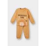 DeFacto %100 Pamuklu Aslan Baskılı Beli Lastikli Pijama Takımı Erkek Bebek F0551A525AU - Dropsuz - 12 - 18 Ay