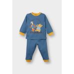 DeFacto %100 Pamuklu Dısney Wınnıe Beli Lastikli Pijama Takımı Erkek Bebek F4582A525WN - Indigo - Dropsuz - 6 - 9 Ay