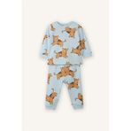 Defacto %100 Pamuklu Kaplan Desenli 2'li Pijama Takımı Erkek Bebek G8834A526SP
