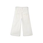 DeFacto 23 Nisan Paperbag Gabardin Pantolon Kız Bebek, 3-4 Yaş, H0162A526SM, Ekru-ER105, Kız bebek