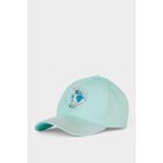 DeFacto 3D Pamuklu Cap Şapka Kız Çocuk G6054A826SM - 5 - 9 Yaş - Turkuaz-TR307