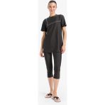 DeFacto 4'lü Hızlı Kuruyan Burkini Tesettür Basic Mayo Takım E3514AX25HS - Antrasit-AR221 - 2XL