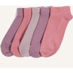 DeFacto 5'li Pamuklu Patik Çorap Kız Çocuk H5354A8NS - 23 - 27 - Pembe-PN2