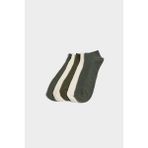 DeFacto 5'li Pamuklu Sneaker Çorap, 41-44, G2061AXNS, Yeşil-GN2, erkek