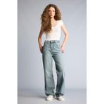 DeFacto 90's Wide Leg Yüksek Bel Uzun Jean Yıkamalı Pantolon, 42, H0131AX26SP, İndigo-NM85, Kadın