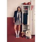 DeFacto A Form Jean Pileli Mini Etek B2152AX23HS - Gri-NM55 - 32