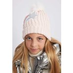 DeFacto A5547A823WN Pembe Ponponlu Kız Çocuk Bere