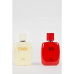 DeFacto A9401AXNSRD1 Antalya Parfüm 50 ml Paris 50 ml 2'li Parfüm Set Hediye Seti