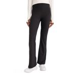 DeFacto Aırtech Flare Fit Beli Saran Sporcu Pantolon, S, C9192AX26SP, Siyah, Kadın