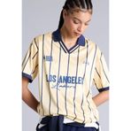 DeFacto Aırtech NBA Los Angeles Lakers Relax Fıt Sporcu Polo Tişört G9304AX26SM