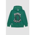 DeFacto B4909A823WN Erkek Çocuk NBA Boston Celtics Kapüşonlu Kalın Sweatshirt