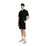 DeFacto B8673AX25SM Siyah-BK81 Erkek Pamuk Slim Fit Dar Kesim Cepli Basic Düz Şort