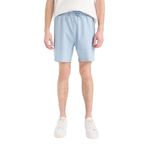 DeFacto B8674AX25SP Mavi-BE524 Erkek Slim Fit Dar Kesim Dar Paça Basic Düz Şort