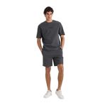 DeFacto B8792AX25SM Antrasit-AR104 Erkek Regular Fit Düz Paça Cepli Basic Düz Şort