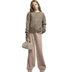 DeFacto Baggy Fit Kız Çocuk Pantolon, 13-14 Yaş, G4600A825AU, Gri-GR315, Kız çocuk