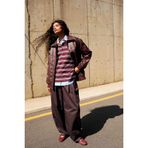 DeFacto Baggy Fit Normal Bel Gabardin Pantolon, 38, F7809AX25AU, Kahve-BN596, Kadın