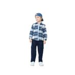 DeFacto Balloon Fit Beli Lastikli Düz Paça Jean Pantolon Erkek Bebek, 12-18 AY, G4395A525WN, Mavi-NM28, Erkek bebek