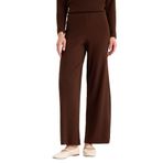 DeFacto Basic Beli Lastikli Triko Pantolon Kahverengi, S, D6912AX25WN, Kahve-BN227, Kadın